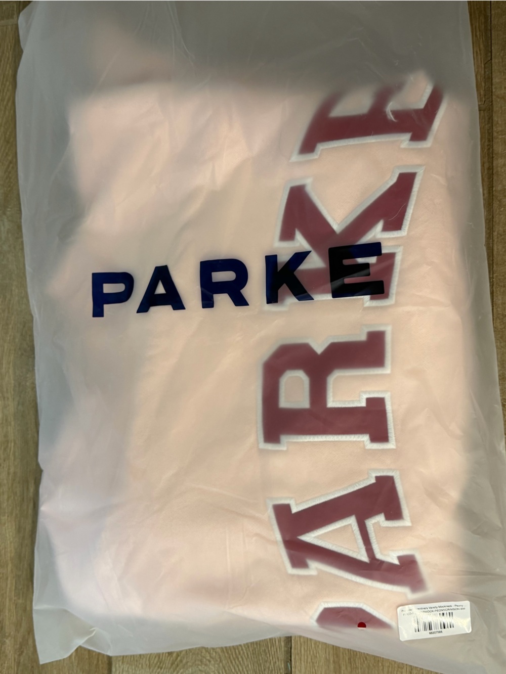 PARKE Peony Valentines Mockneck NEW